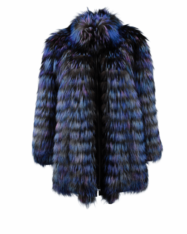 Iridescent Feathered Fox Zip Up Stroller